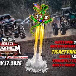 15TH Annual Mud Mayhem Mud Bog Set for Saturday, May 17 at The Pit