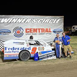 Ken added his seventh win of the season in the Salt City 100 at Salt City Speedway on Saturday, July 19.