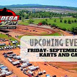 Talladega Raceway Park | September 20th- Karts and Cars!