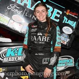 Abby Hohlbein On Track At I-96 Speedway