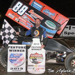 Tim Crawley romps Lucas Oil ASCS at I-30 Speedway