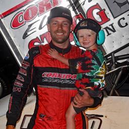 Seth Bergman Leads The Way In Rain Shortened Feature At Caney Valley Speedway