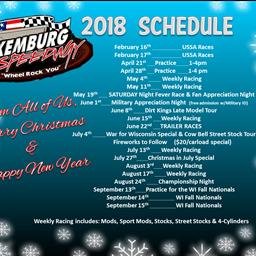 Luxemburg Speedway Releases Their 2018 Race Schedule