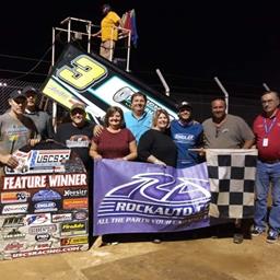 Howard Moore goes two for two on Independence Day weekend with USCS Firecracker 100 win at Lexington 104 Speedway