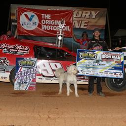 Blake Brown Victorious in Brucebilt Performance Iron-Man Modified Series Action