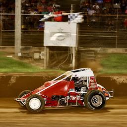 Robert Ballou Gets It Done In Traffic To Take The Checkers At LPS