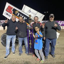 Adam Trimble On Top With ASCS Western Plains At El Paso County Raceway