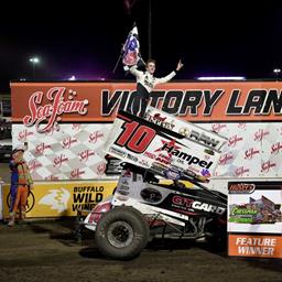 Timms Captures Border Battle Presented by T&amp;K Transport With Bosma and Tesch Also Victorious at Huset’s Speedway During Hall of Fame Night
