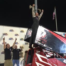 Kline Earns First Career Victory in Third Feature at Knoxville Raceway