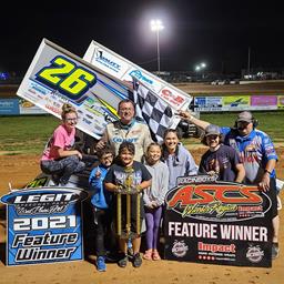 Marshall Skinner Breaks Through In ASCS Mid-South/Warrior Showdown At Legit Speedway Park