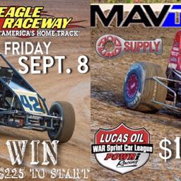 EAGLE INCREASES PAYOUT TO $2,000 FOR POWRI LUCAS OIL WAR SPRINTS - MAVTV EPISODE FOR I-35