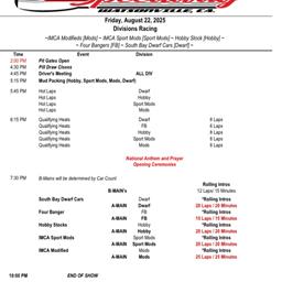 It is RACE DAY