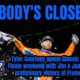 Tyler Courtney opens Classic Ink USA All Star Finale weekend with Jim &amp; Joanne Ford Classic preliminary victory at Fremont Speedway