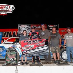 Billy Moyer won the Steve Rushin Memorial opener on Friday, September 20 at Batesville Motor Speedway (Locust Grove, Ark.).