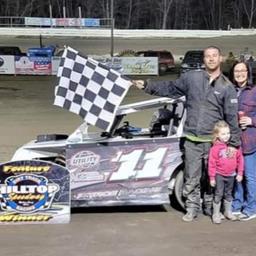 Jimmy Smith Wins at Hilltop Speedway 4/29/22