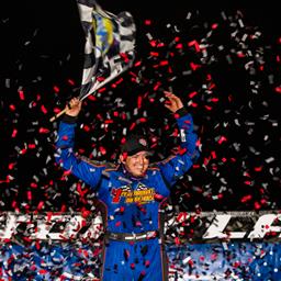 Garrett Alberson Wins a Thriller at 34 Raceway