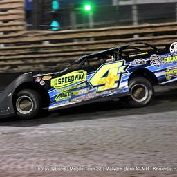 Krug charges through the field for top ten finish at Knoxville Raceway