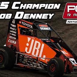 Jacob Denney Dominates in 2025 POWRi National Midget League Championship