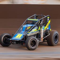 Salt City Speedway (Hutchinson, KS) – USAC Silver Crown National Championship – Salt City 100 – July 19th, 2025. (Rich Forman photo)