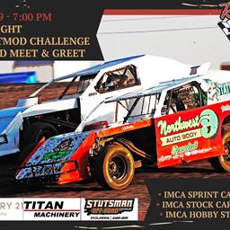 Friday, August 9 - Throwback Night | Sanders SportMod Challenge | IMCA SportMod Meet &amp; Greet