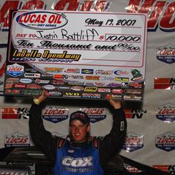 Justin Rattliff Records His Biggest Career Win at La Salle Speedway