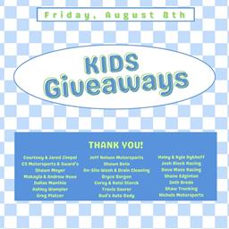 Friday August 8- Kids Back to School Backpack Giveaway + Kids Prize Giveaway