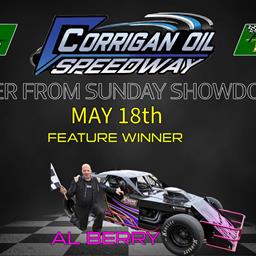 Al Berry Parks It For Sunday Showdown #1 at Corrigan Oil Speedway!