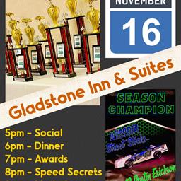 2024 Jamestown Speedway Banquet - November 16th