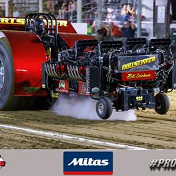 Mitas Returns in 2024 as Sponsor of Champions Tour Super Modified Tractor Division