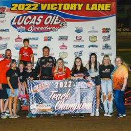 Lucas Oil Speedway Champions Spotlight: New chassis, same result as Jackson makes it seven B-Mod titles