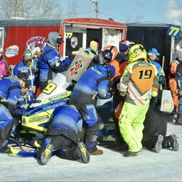 I-500 Track (Saul St. Marie, MI) – Owosso Speedway Presents: The 56th Running of the International 500 Snowmobile Race Powered by Wheeler Trucking – February 1st, 2025.