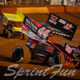 Starks Charges to Top Five at Selinsgrove and Sets New Track Record at Bedford With All Stars