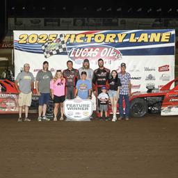 Jackson, Sheets split USRA B-Mod Twin 20s on Lucas Oil Speedway&#39;s Fan Appreciation Night