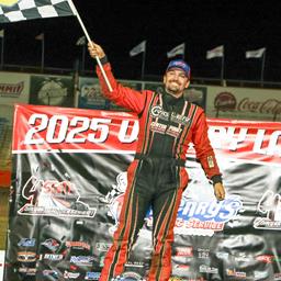 Crigler cashes another 4 State Dirt Late Model victory at Lucas Oil Speedway