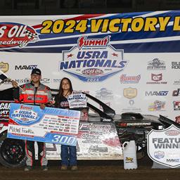 Summit USRA Nationals get underway at Lucas Oil Speedway with a trio of Ozarks-area drivers taking wins