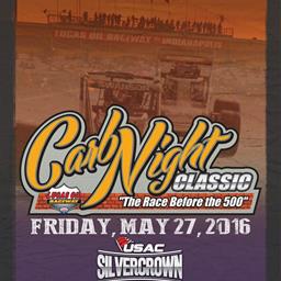 &quot;Carb Night Classic&quot; Schedule of Events- 5/27/2016