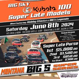 Inaugural Montana Big 5 Super Series This Saturday!