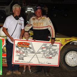 Don O&#39;Neal Claims Fifth Lucas Oil Late Model Dirt Series Win at Junction Motor Speedway