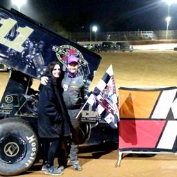 Crockett rockets to USCS Scenic City SHOOTOUT finale win at Boyd&#39;s Speedway on Saturday