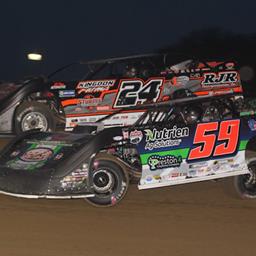 Garrett Alberson scores podium finish at Farmer City Raceway