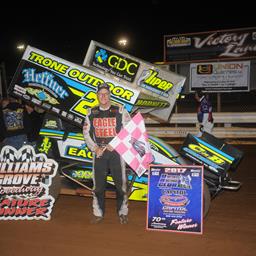 Hodnett Powers to Williams Grove Win