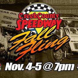 Practice Night Added To ASCS Fall Fling At Creek County Speedway