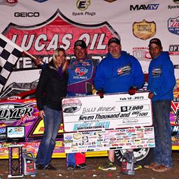 Billy Moyer Marches into Victory Lane Thursday Night at East Bay Raceway Park