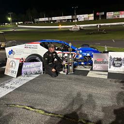 MATT KIMBALL SCORES $7,600 MODIFIED WIN SUNDAY AT CLAREMONT Claremont Motorsports Park Sunday