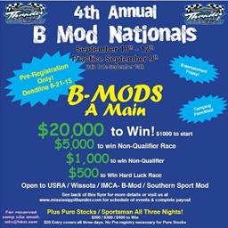 4th Annual B-Mod Nationals / Mississippi Thunder Speedway