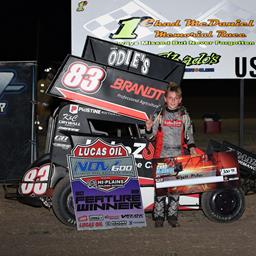 Hinton and Miller Master Chad McDaniel Memorial at Solomon Valley Raceway with Lucas Oil NOW600!