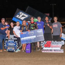 Jacksonville Speedway (Jacksonville, IL) – Midwest Open Wheel Association – Carolyn Schuh Memorial – September 12th, 2025. (Brendon Bauman photo)