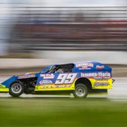 Top-10 finish in Modified at Cedar Lake