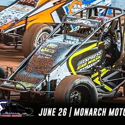ASCS Elite Non-Wing Invading Monarch Motor Speedway This Friday