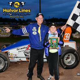 Denny Fredrickson &amp; Paul Dolphy Win At Halvor Lines Speedway 8/13/23